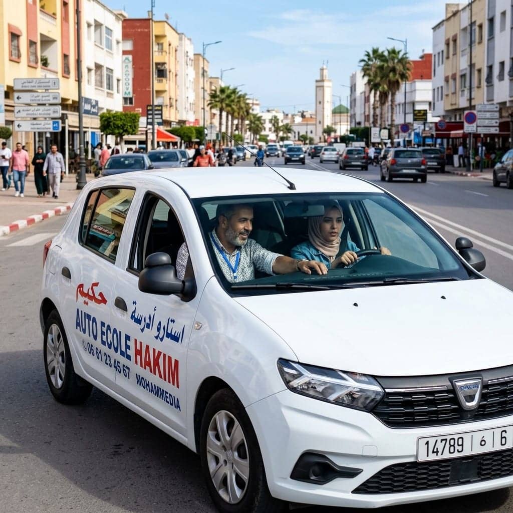 Auto École Hakim — Contact